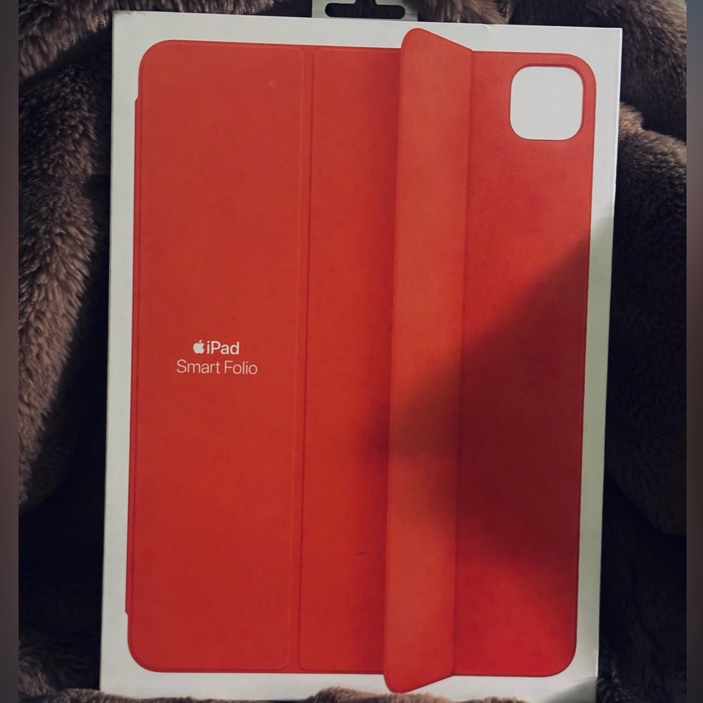 A red I phone case